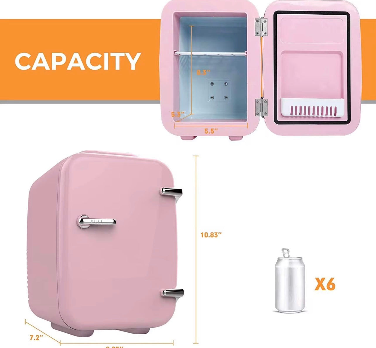 Cooler And Warmer Mini Fridge