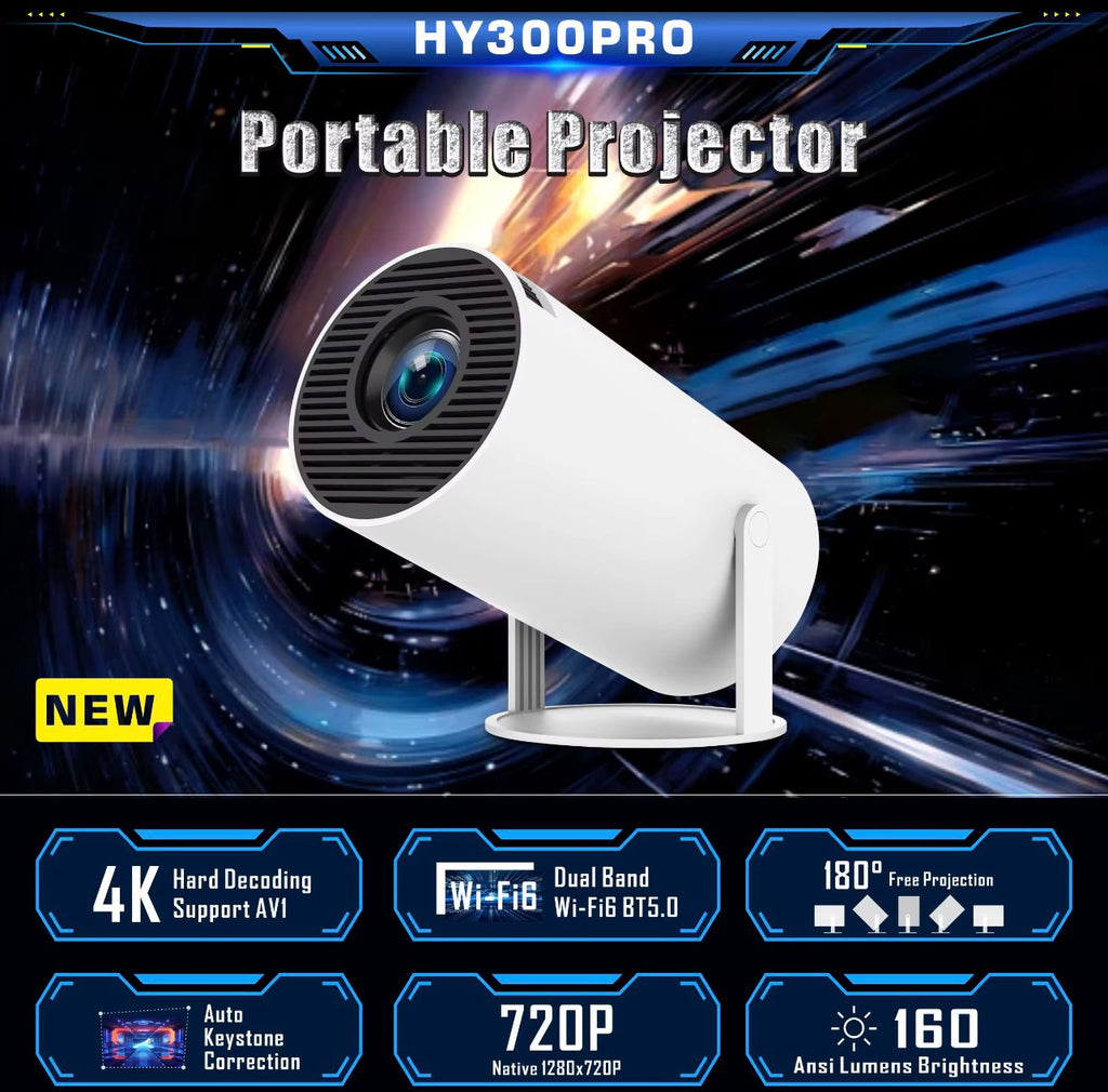 Portable Projector 4k